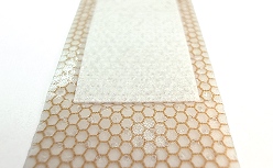 ネット貼合せ式パッドの見た目