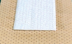 ネット巻込み式パッドの見た目