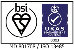 FM801708 / ISO13485の認定バナー