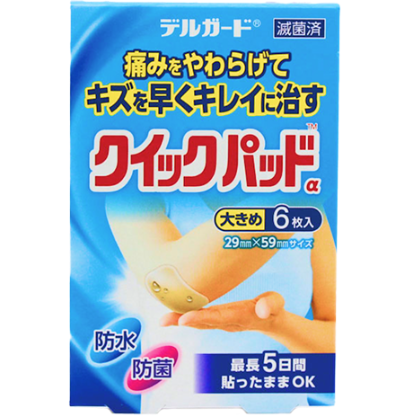 クイックパッド 大きめ6枚入