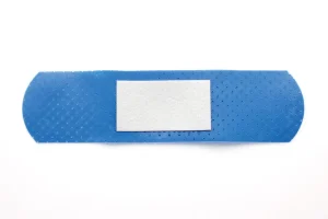 食品・医薬品工場用　異物混入対策　ブルーバンデージ　アルミパッド　Mサイズ　使い方03