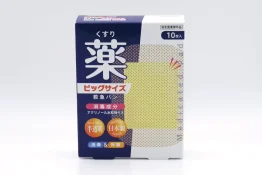 デルガード救急バン　半透明　薬付き　ビッグサイズ10枚入