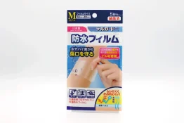 水やバイ菌から傷口を守る　防水フィルム　シートタイプ　Mサイズ5枚入