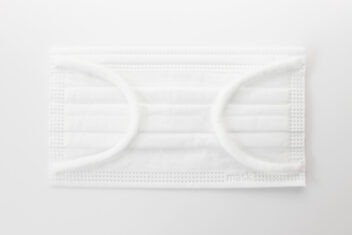 ふんわりソフトに　やわふわマスク　ふつうサイズ　外側