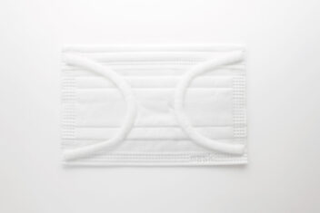 ふんわりソフトに　やわふわマスク　小さめサイズ　外側