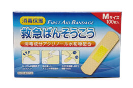 消毒保護救急ばんそうこう　Mサイズ100枚入