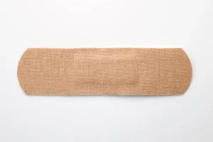 ハードな作業でもしっかり保護　丈夫な布救急バン　Mサイズ